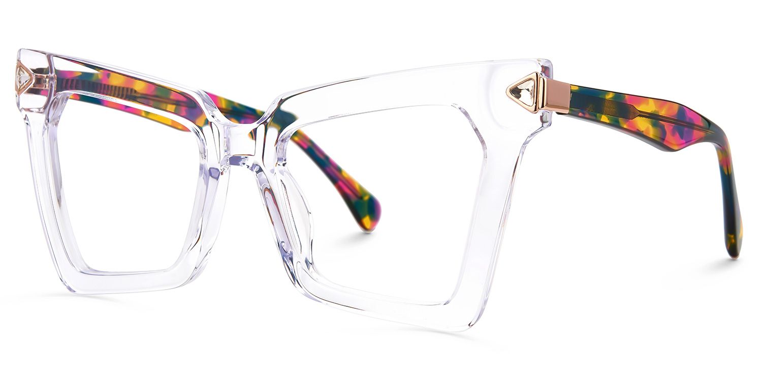 Felinus - Butterfly Crystal Eyeglasses | Vooglam Front View