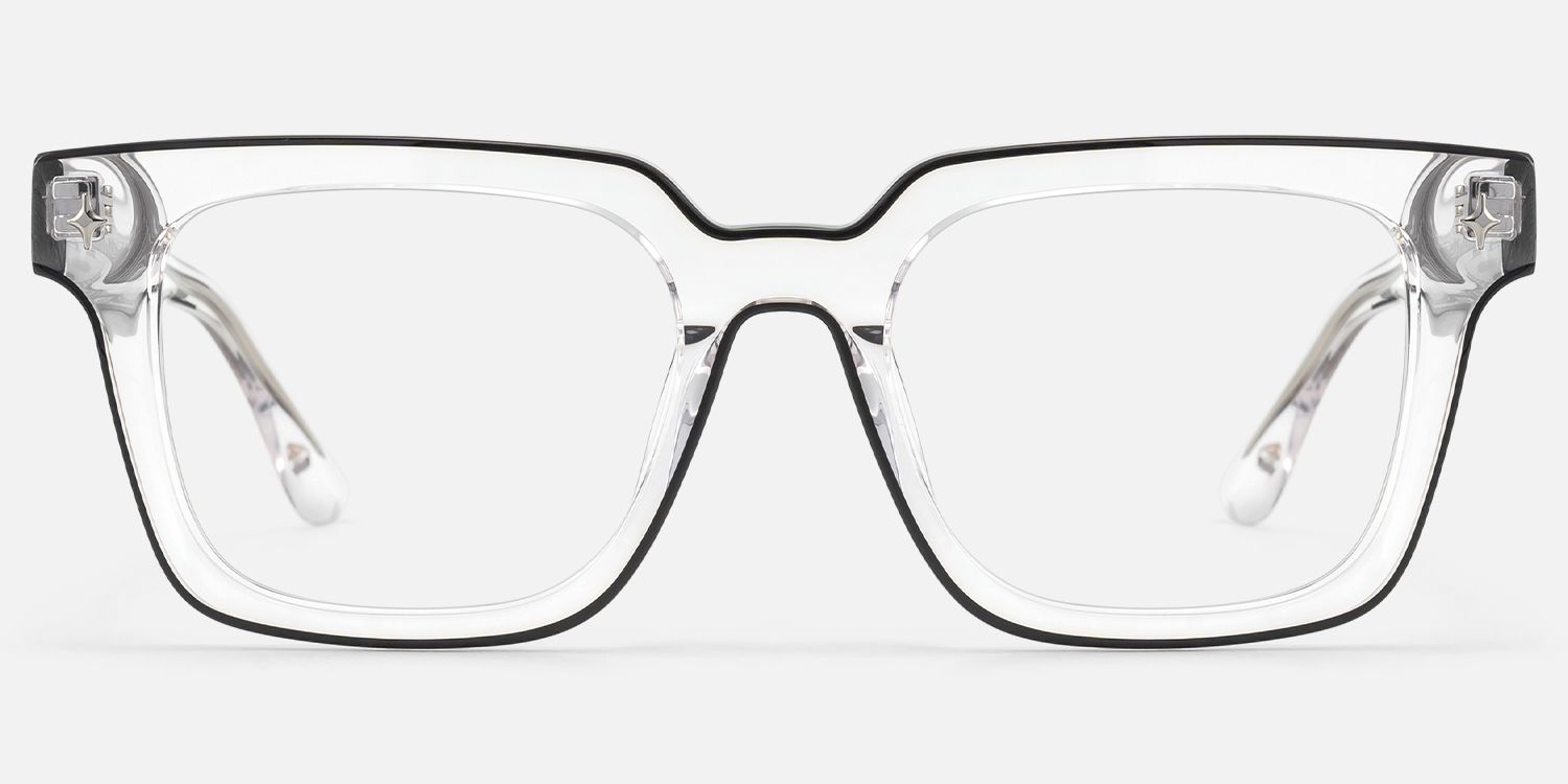 Fractal - Square Transparent Eyeglasses product detail 2