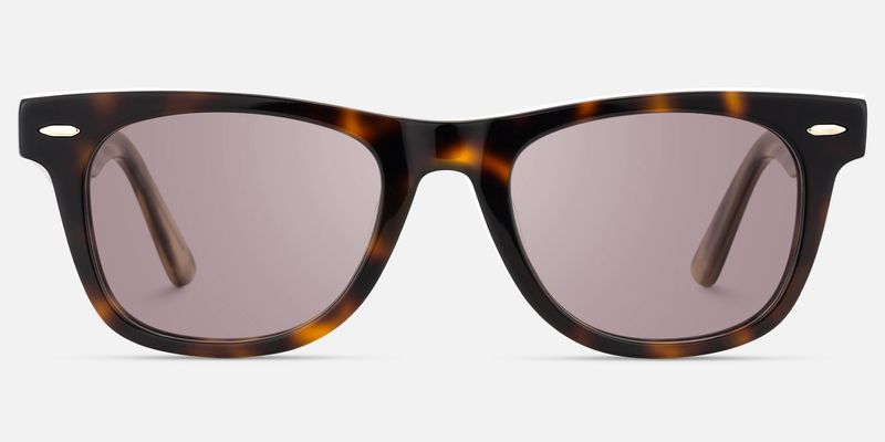 Urban - Rectangle Tortoise Sunglasses by Vooglam