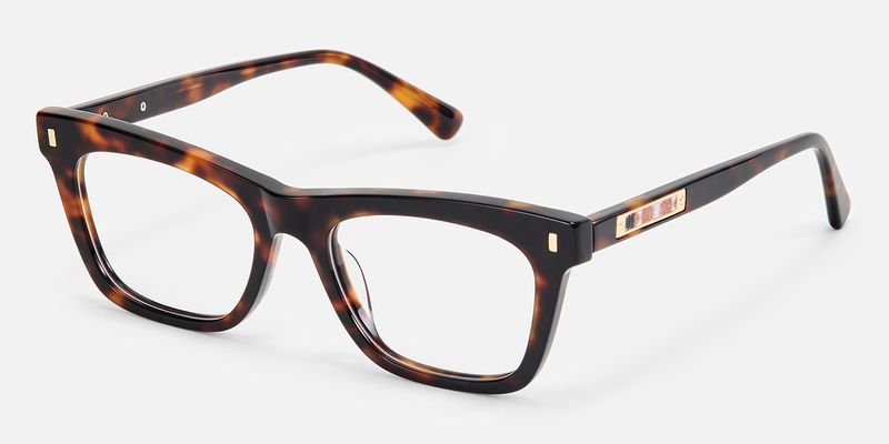 Calico - Square Tortoise Eyeglasses