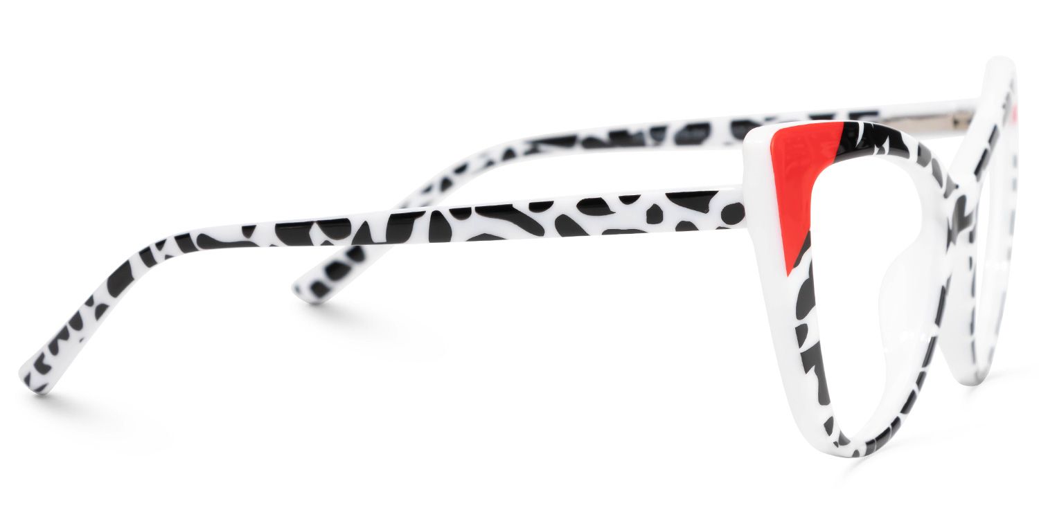 Barney - Cat Eye Animal Eyeglasses by Vooglam - Product View 4
