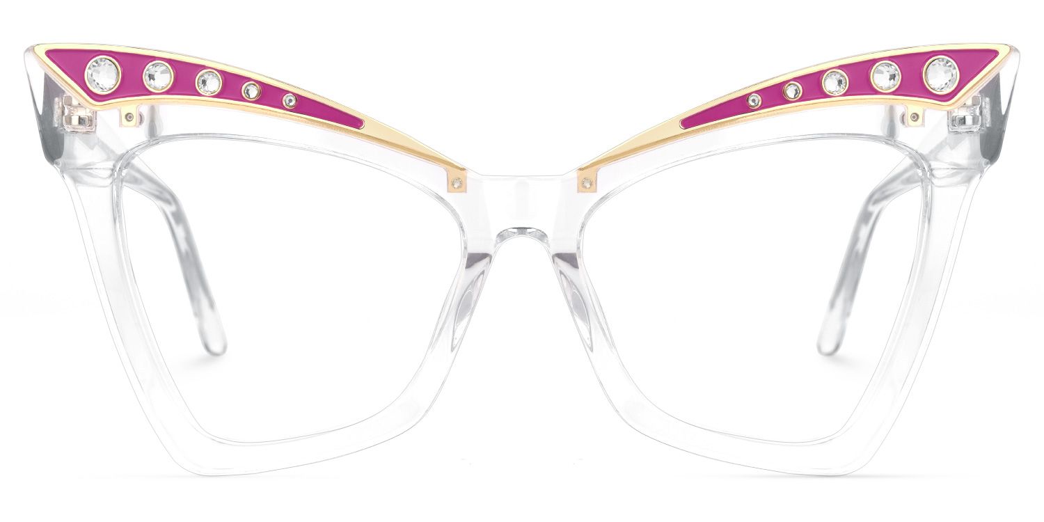 Aerith - Cat Eye Crystal Eyeglasses product detail 2