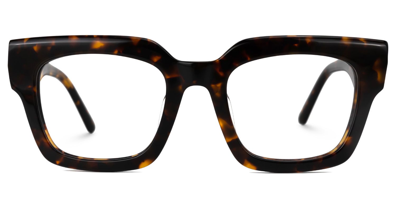 Denitsa - Square Tortoise Eyeglasses product detail 2