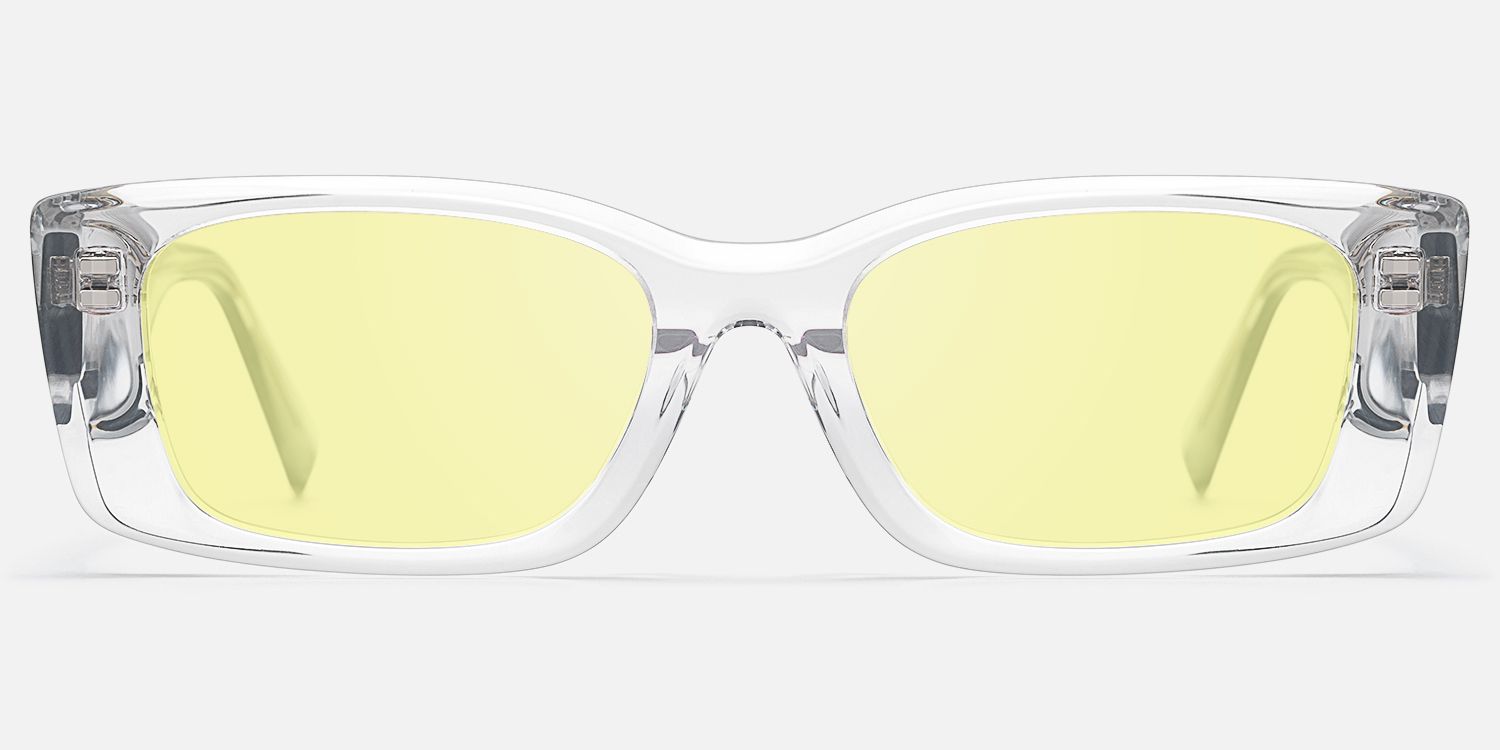 Horizon - Rectangle Crystal Sunglasses product detail 2