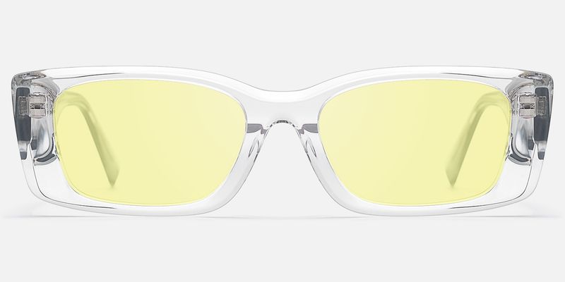 Horizon - Rectangle Crystal Sunglasses