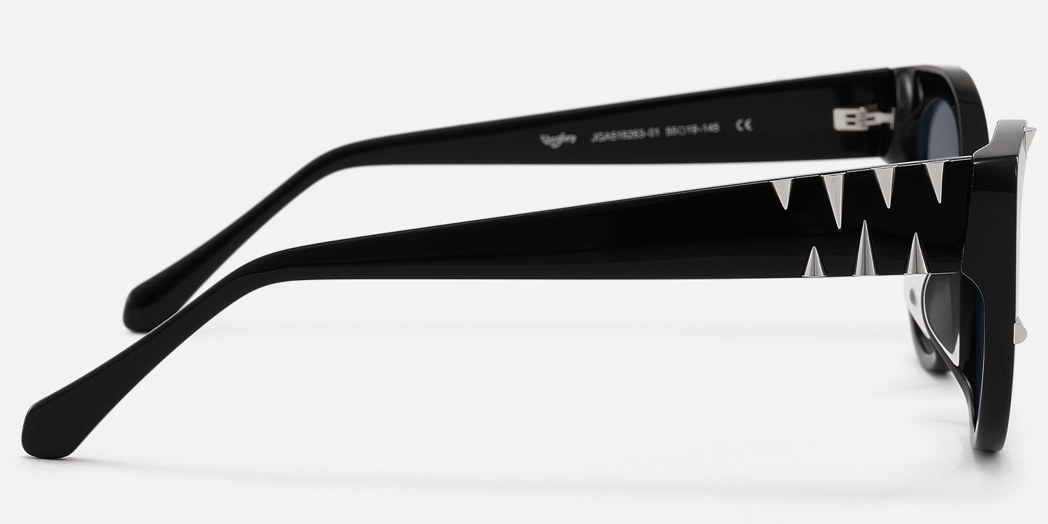 Slay - Cat Eye Black Sunglasses product detail 3