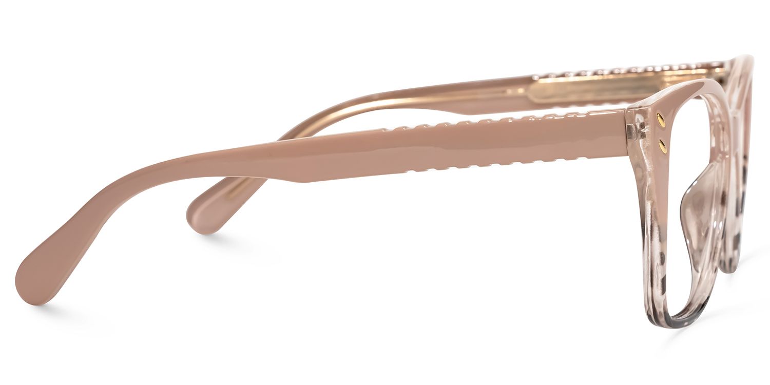 Cadhla - Square Brown/Tortoise Eyeglasses | Vooglam 4