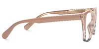 Cadhla - Square Brown/Tortoise Eyeglasses | Vooglam 