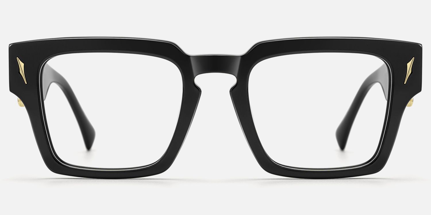 Stiletto - Rectangle Black Eyeglasses product image