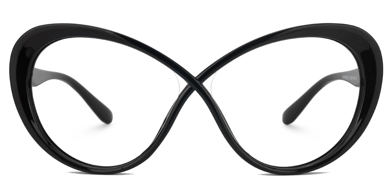 Fajtel - Butterfly Black Eyeglasses product detail 2