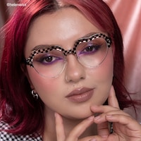 Hannah - Heart Pattern Eyeglasses - 10