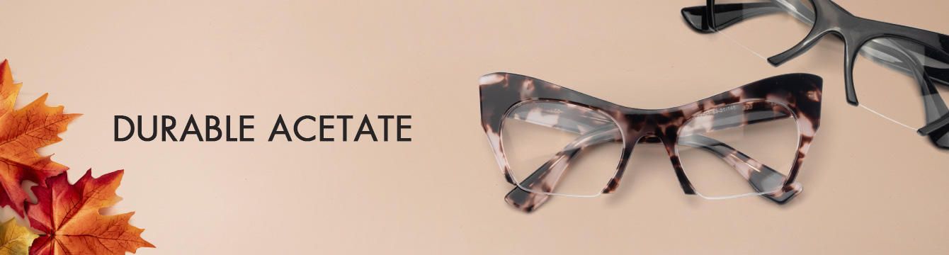 What are acetate glasses frames?