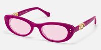 Ginza - Cat eye Pink Sunglasses