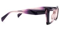 Fearghus - Rectangle Purple Eyeglasses | Vooglam