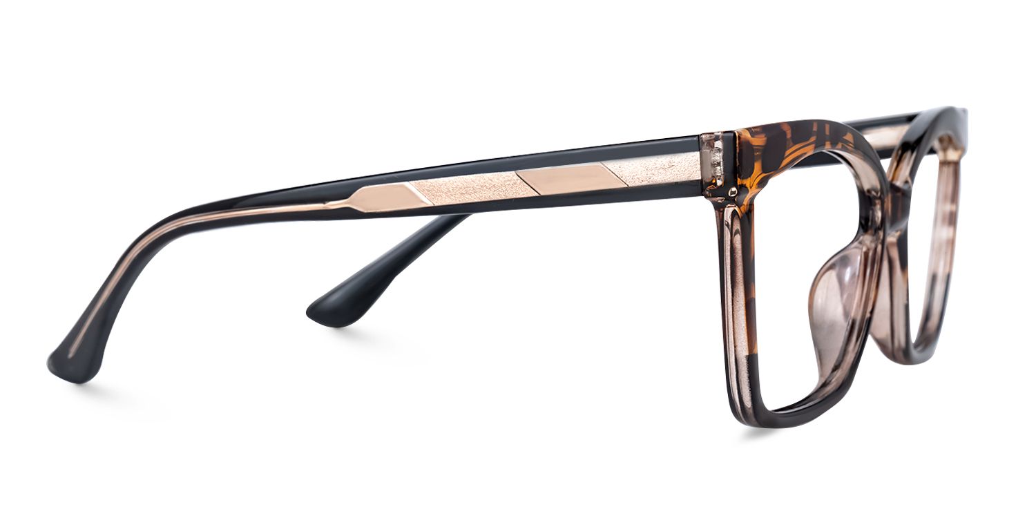 Dellingr - Rectangle Tortoise Eyeglasses product detail 4