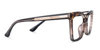Dellingr - Rectangle Tortoise Eyeglasses | Vooglam 