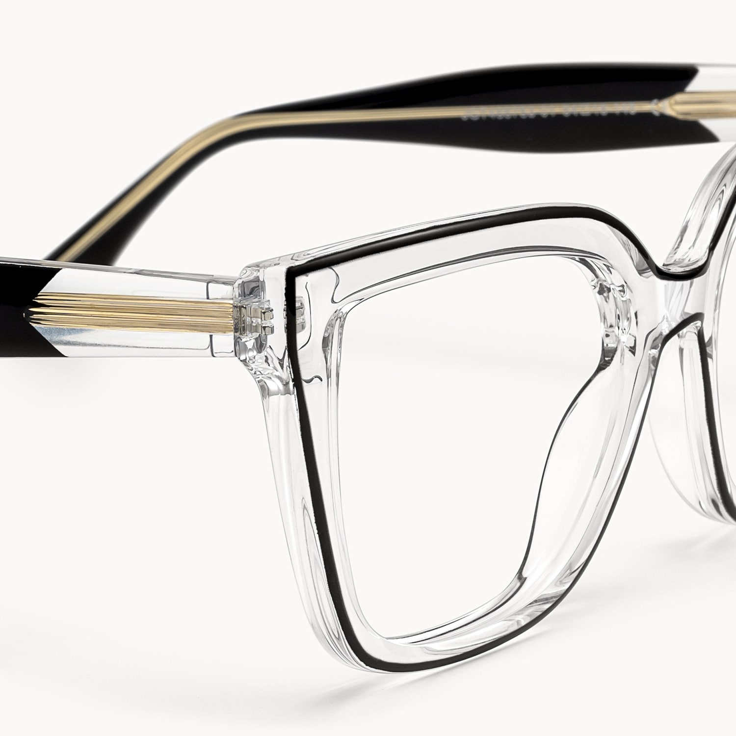 Jessye - Butterfly Black/Crystal Eyeglasses