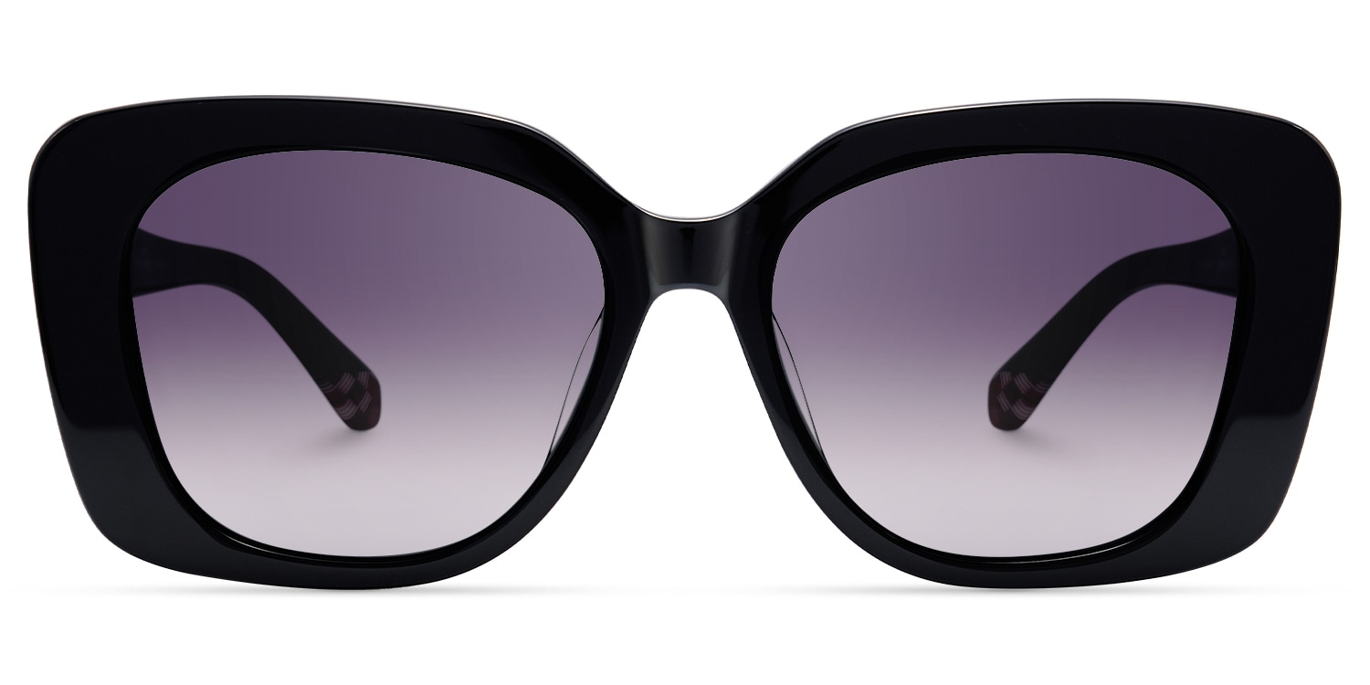 

Yolo - Square Purple Sunglasses