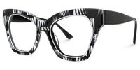 Stetson - Cat Eye Pattern Eyeglasses | Vooglam Front View