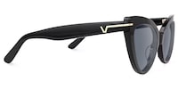 Veromca - Cat Eye Black Sunglasses - 4