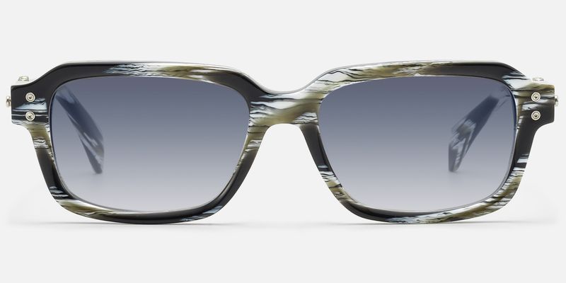 Anacortes - Gray Horn Rim Gradient Guitar Shades | Vooglam