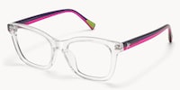 Coexist - Rectangle Crystal Eyeglasses - 3