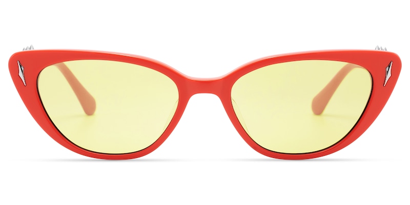 As If - Cat Eye Red Sunglasses