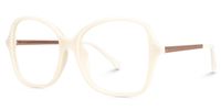 Eberto - Butterfly White Eyeglasses - 2