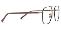 York - Aviator Two-tone Eyeglasses - 4