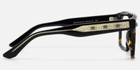 Bastion - Tortoise Aviator Glasses | Vooglam Side View