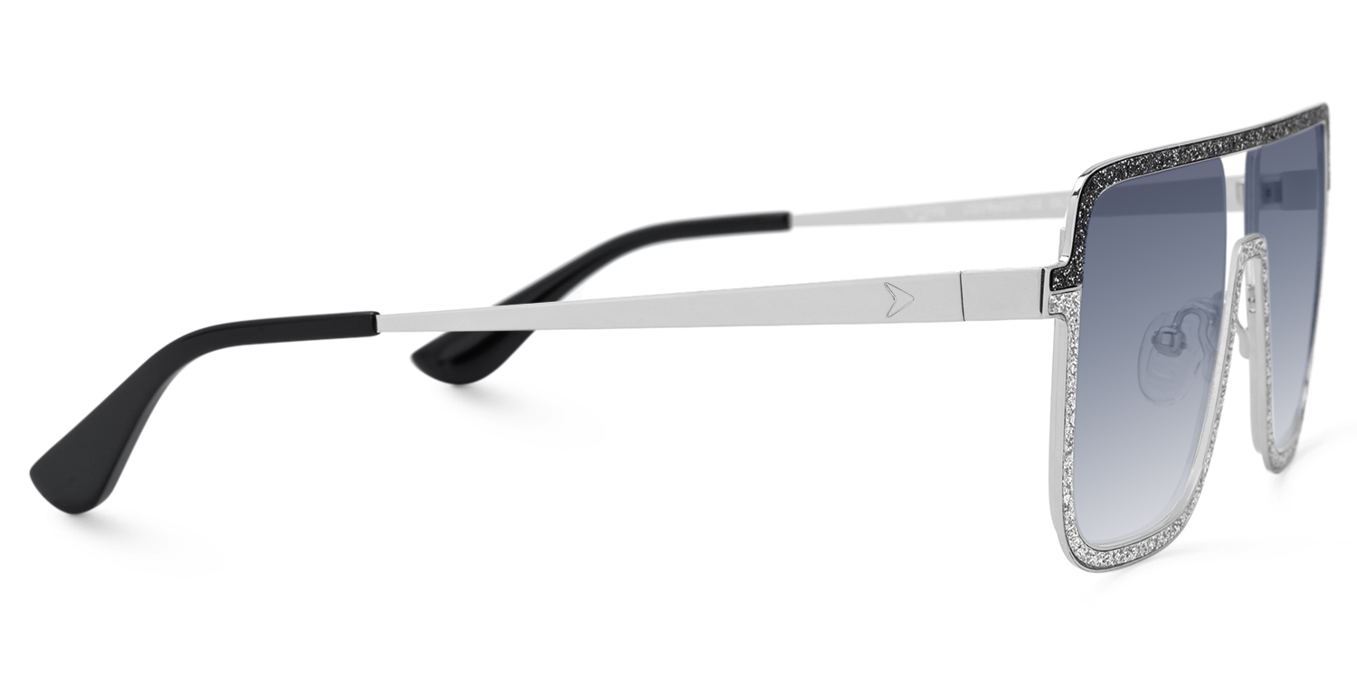 Padraic - Aviator Silver Sunglasses - 5