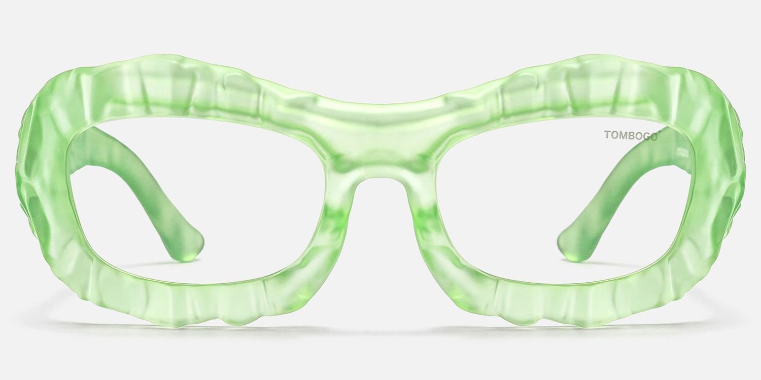 The Geologist - Geometric Green Eyeglasses product detail 2