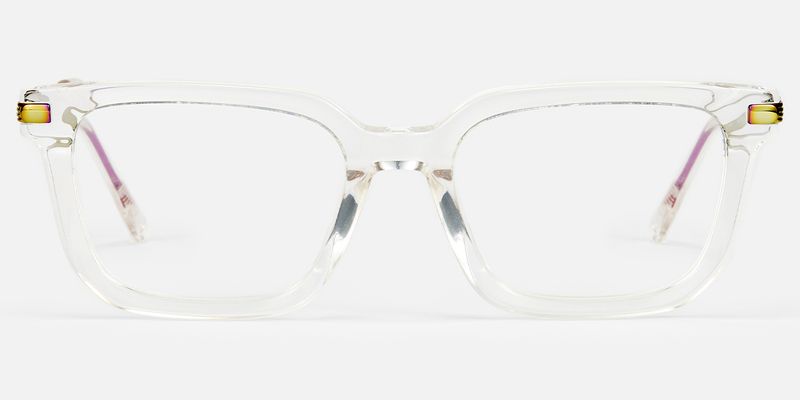 Denbeigh - Rectangle Crystal Eyeglasses