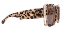 Borislav - Rectangle Animal Sunglasses | Vooglam
