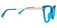 Dayna - Cat Eye Blue Eyeglasses | Vooglam 