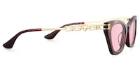 Siren - Cat Eye Red Sunglasses - 4