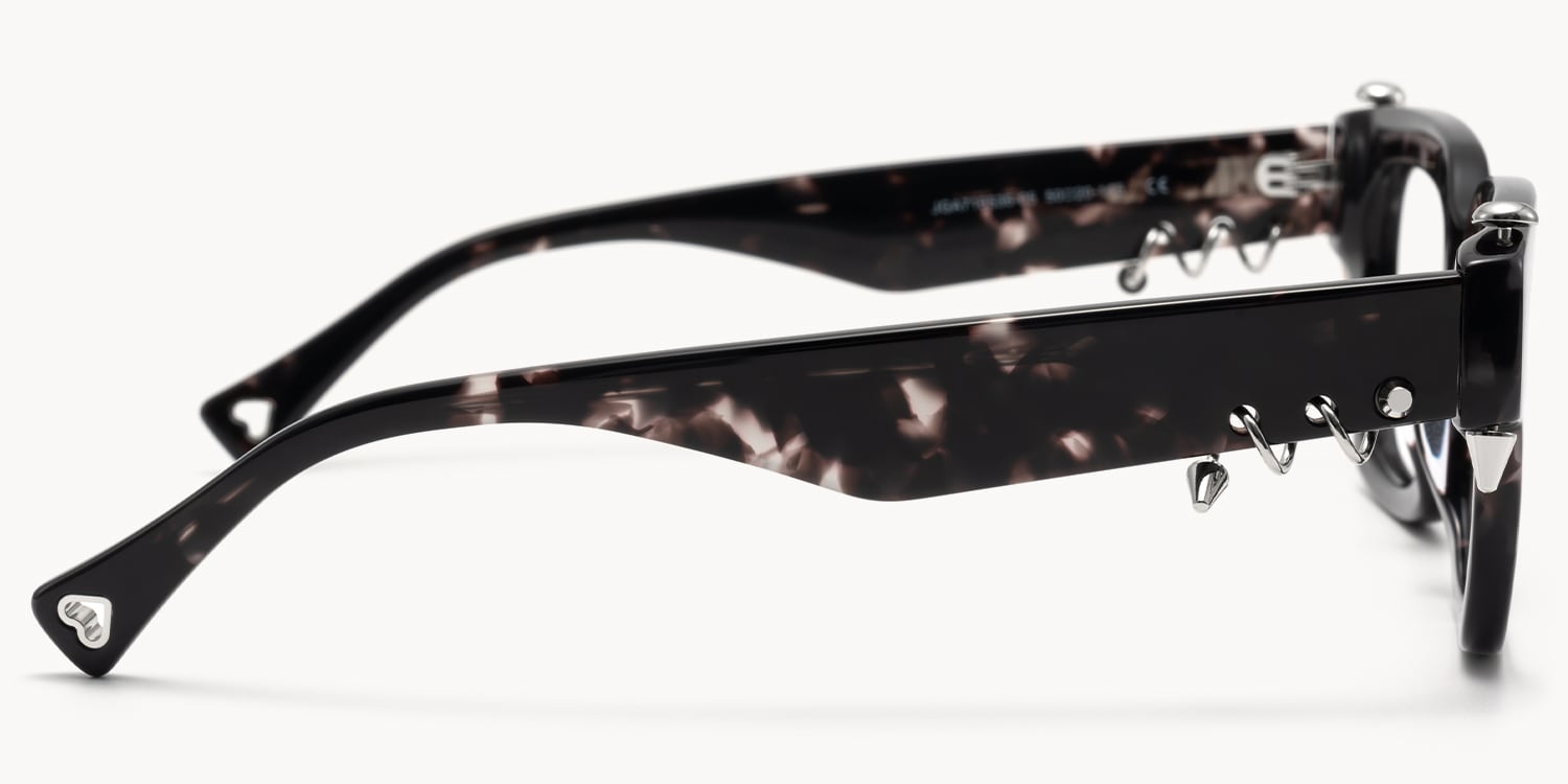 Sabrina - Rectangle Tortoise Eyeglasses