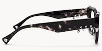 Sabrina - Rectangle Tortoise Eyeglasses - 4