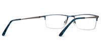 Eastwood - Rectangle Blue Eyeglasses - 3