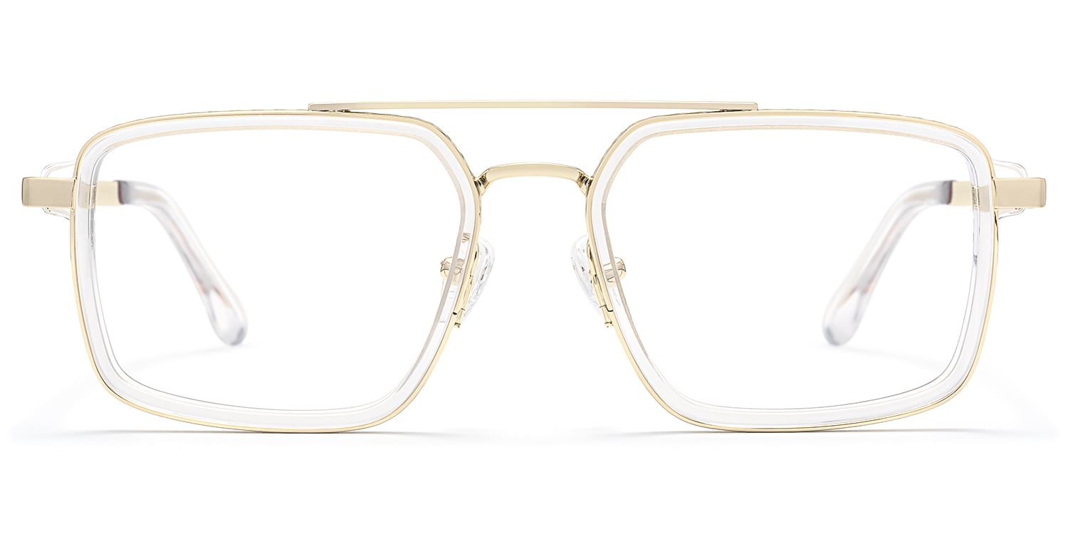 

Navigator - Aviator Transparent Eyeglasses
