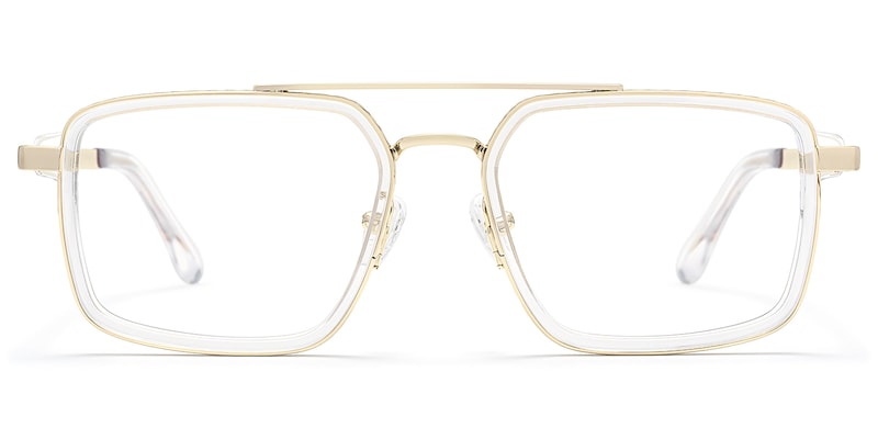 Navigator - Aviator Transparent Eyeglasses
