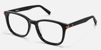 Holo - Square Black Eyeglasses | Vooglam Front View