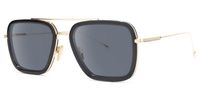 Alvira - Aviator Black/Gold Sunglasses
