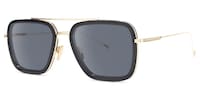 Alvira - Aviator Black/Gold Sunglasses - 2