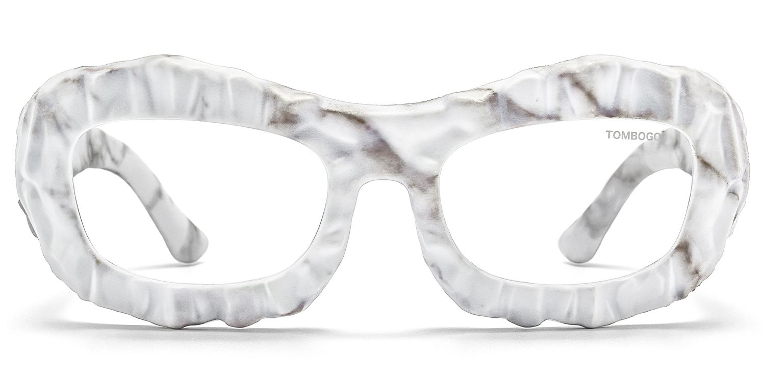 The Geologist - White Marble Rock Glasses | Vooglam Product Details 1