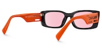 Horizon - Rectangle Black Sunglasses - 4