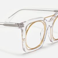 Gafnit - Aviator Crystal Eyeglasses | Vooglam Design Details