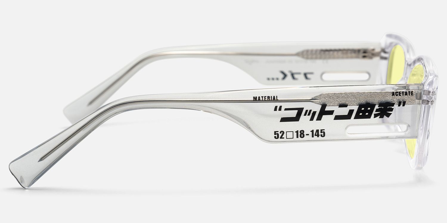 Horizon - Rectangle Crystal Sunglasses product detail 3