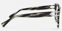 Warrior - Butterfly Gray Eyeglasses | Vooglam Side View
