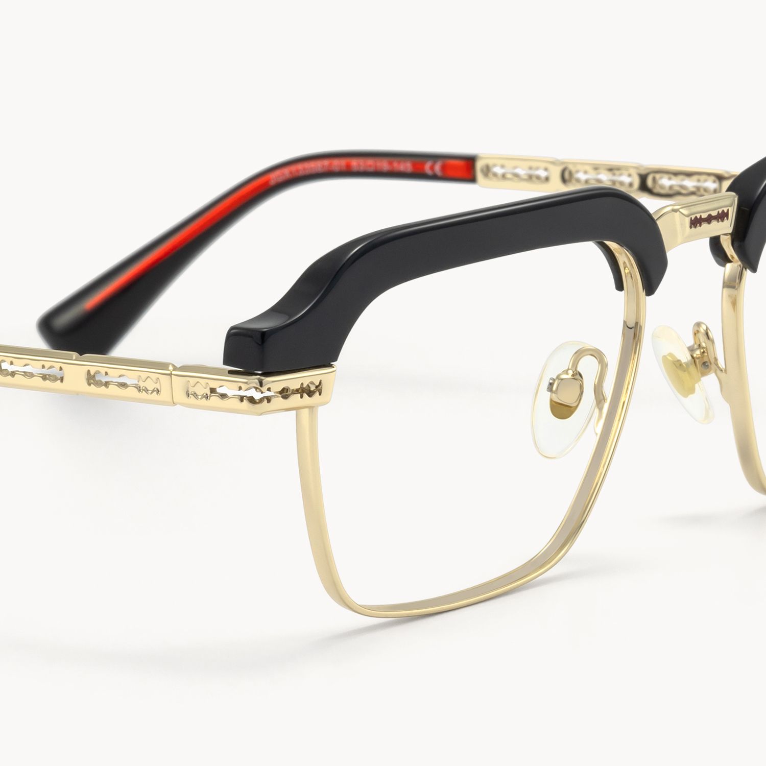 Archive - Rectangle Black Eyeglasses | Vooglam